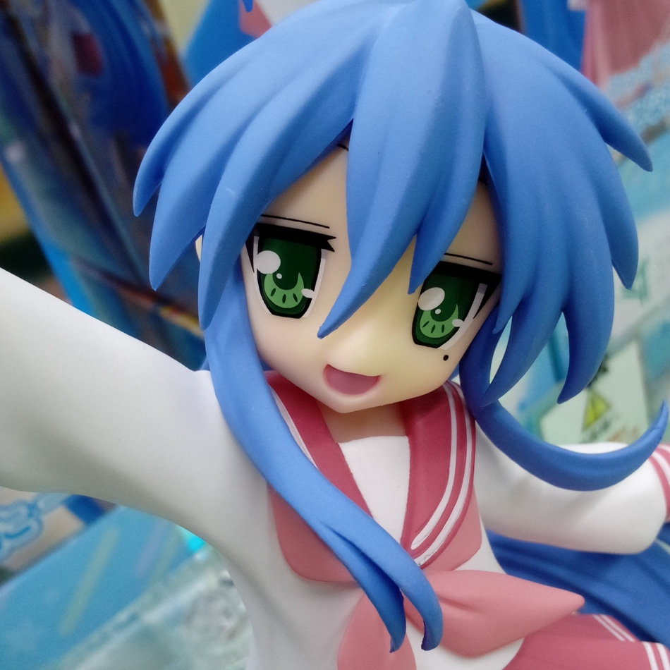 17cm Anime Lucky Star Izumi Ko - Good Smile Company Figma 评论和价格