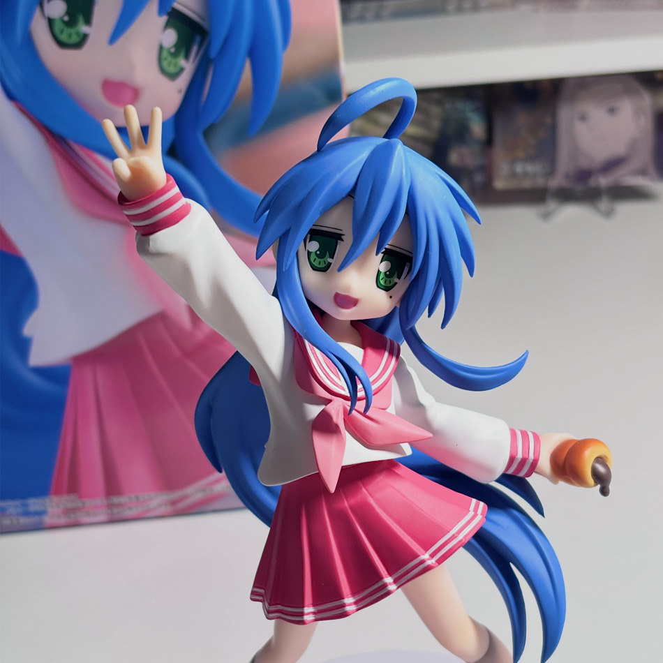 17cm Anime Lucky Star Izumi Ko - Good Smile Company Figma 评论和价格
