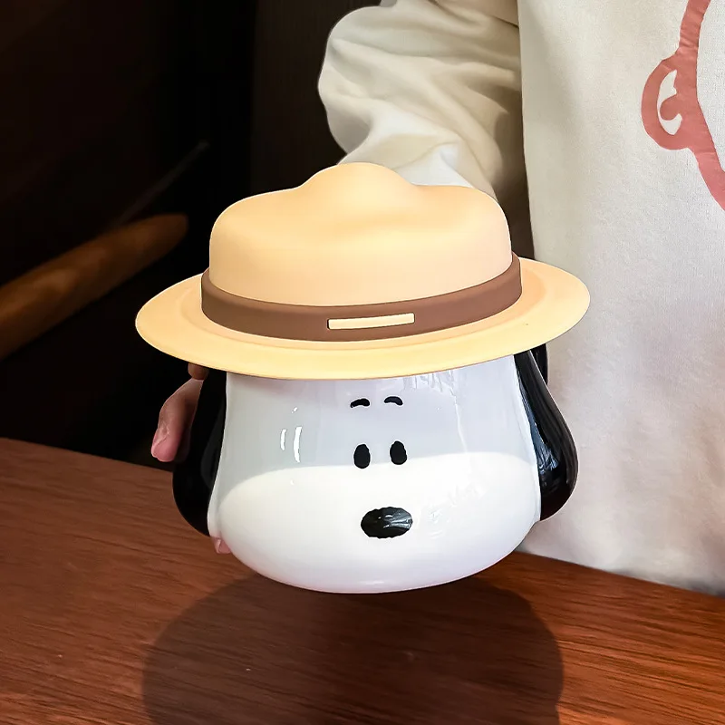 Snoopy Straw Hat Design Cerami - Anime Merchandise Mugs 评论和价格